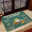 Custom Name Black Cat Viking Check Ya Energy Before You Come In This House Doormat Home Decor
