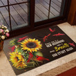 Sunflower Doormat Home Decor Cardinal Every Day Is A New Beginning