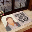 3d Kind Of The Point The Office Pam Beesly Design Doormat Home Decor