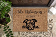 Design Doormat Home Decor Funny Pitbull Dog Dog Custom Name