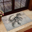Cool Doormat Home Decor Dinosaur Fossil Metal