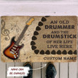 Design Doormat Home Decor Archtop Guitars Guitars An Old Guitarist Custom Name