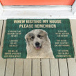 Cool Great Pyrenees Live Here You're Guest Doormat Home Decor