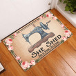 This Is Where I Get It Done Gift For Sewing Lovers Doormat Home Decor