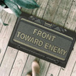Front Toward Enemy Design Doormat Home Decor