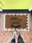 Yay It's You Farmhouse Gift Design Doormat Home Decor