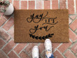 Yay It's You Farmhouse Gift Design Doormat Home Decor
