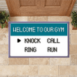 Pokemon Knock Call Ring Run Design Doormat Home Decor