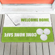3d Green And White Golf Welcome Home Come Home Safe Doormat Home Decor