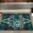 Sweet Cat Unique Aesthetic Blue Design Doormat Home Decor