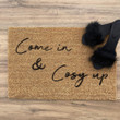Com In And Cosy Up Design Doormat Home Decor
