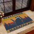 Welcome Madafakas Black Cat Funny Doormat Home Decor