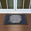 Frosty Winter Home Sweet Home Design Doormat Home Decor
