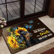 Doormat Home Decor Dachshund Every Day Is A New Beginning