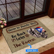 Gone To Puerto Rico Be Back Later Custom Name Design Doormat Home Decor