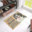 A House Is Not A Home Without A Bernese Mountain Dog Design Doormat Home Decor
