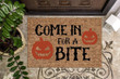 Come In For A Bite Halloween Design Doormat Home Decor