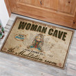 Yoga Welcome To My Woman Cave Design Doormat Home Decor