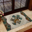 Classic Design Doormat Home Decor Autism Awareness Puzzle Piece Mandala
