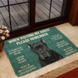 Doormat Home Decor Please Remember Cane Corso Dogs House Rules