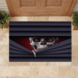 Scary Skull Say Hello To Devil Doormat Home Decor