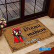 Chicken You Smell Like Drama Custom Name Design Doormat Home Decor