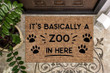 Unique Doormat Home Decor Basically A Zoo In Here