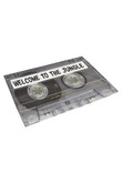 Doormat Home Decor Wonderful Cassette Welcome To The Jungle