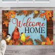 Design Doormat Home Decor Autumn Songbirds Gather Together Welcome Home