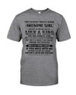 Esome Girl She Was Born In April Guys Tee
