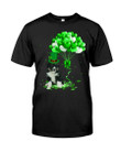 Bernedoodle Patrick Balloons St. Patrick's Day Color Changing Mug Guys Tee