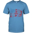 Merica Printed T-shirt 4th Of July Gift For American People