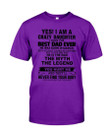 I'm A Crazy Daughter I Have Best Dad Ever Who Was Born In March Guys Tee