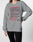 I've Only Been With You Custom Name Olivia Gift For Mom Sweatshirt