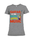 Guitar Is The Bacon Of Music Special Gift For Guitar Players Ladies Tee