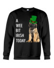 Leonberger Irish Today Green St. Patrick's Day Printed Sweatshirt