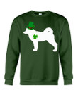 Alaskan Klee Kai Lucky Leprechaun St. Patrick's Day Color Changing Sweatshirt