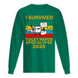 I Survived Toilet Paper Apocalypse 2020 Trending Gift For People Unisex Long Sleeve