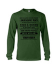 Gift For Wife Who Taken By A Freaking Awesome April Man Drives Me Crazy Unisex Long Sleeve