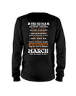 This Old Man Has Fought A Thousand Who Was Born In March Unisex Long Sleeve