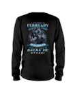I Was Born In February My Scars Tell A Story For Birthday Gift Unisex Long Sleeve