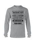 Gift For Wife Who Taken By A Freaking Awesome February Man Drives Me Crazy Unisex Long Sleeve