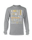 September Kings Extra Tough And Super Sarcastic Trending For Birthday Gift Unisex Long Sleeve