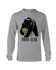 Mama Bear Gift For Mom At Autism Day Unisex Long Sleeve
