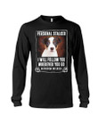 Jack Russell Terrier Personal Stalker St. Patrick's Day Printed Unisex Long Sleeve