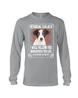Jack Russell Terrier Personal Stalker St. Patrick's Day Printed Unisex Long Sleeve