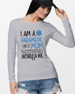 I Am A Paramedic And A Mom Nothing Scares Me Unisex Long Sleeve