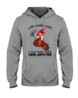 Chicken Live Laugh Love Gift For Farmer Hoodie