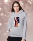 Yorkshire Usa In Our Heart Gift For Dog Lovers Hoodie