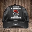 I'm A Retired Firefighter Printing Baseball Cap Hat Gift For Dad